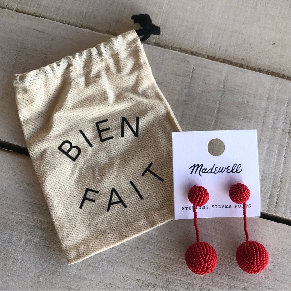 Madewell beaded party earrings - Picture 4 of 4